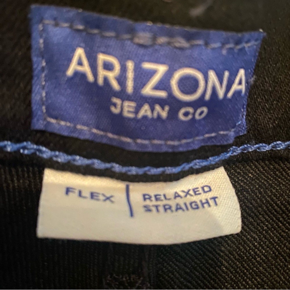ARIZONA Mens Black jeans. NEW 36x30 - Picture 2 of 5